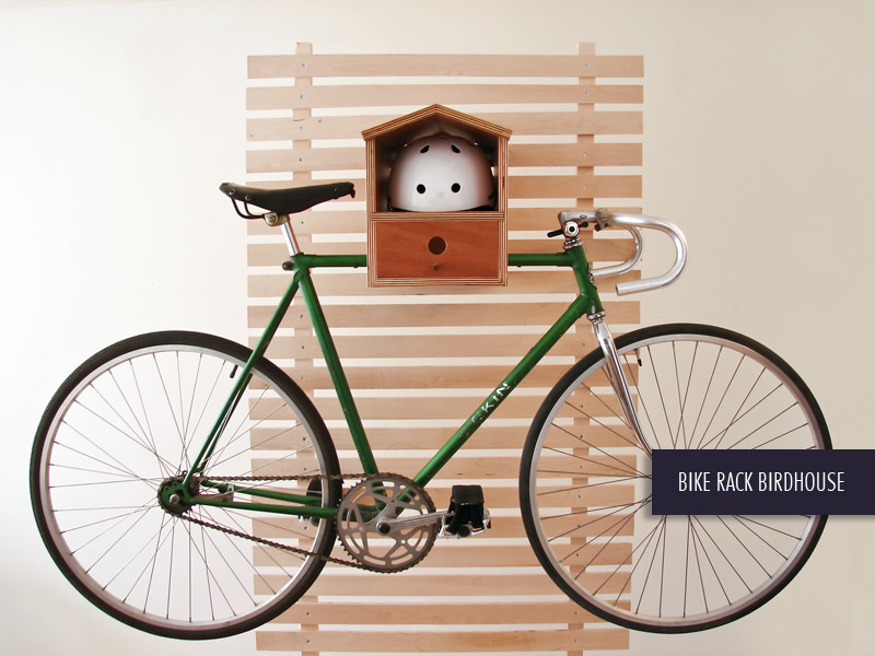 Bike Rack Birdhouse 2