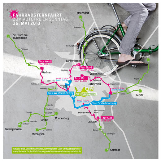 fahrrad sternfahrten