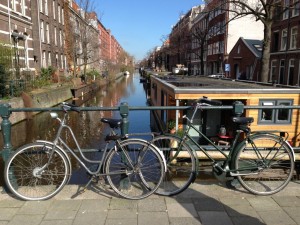 Amsterdam unsere Fahrräder