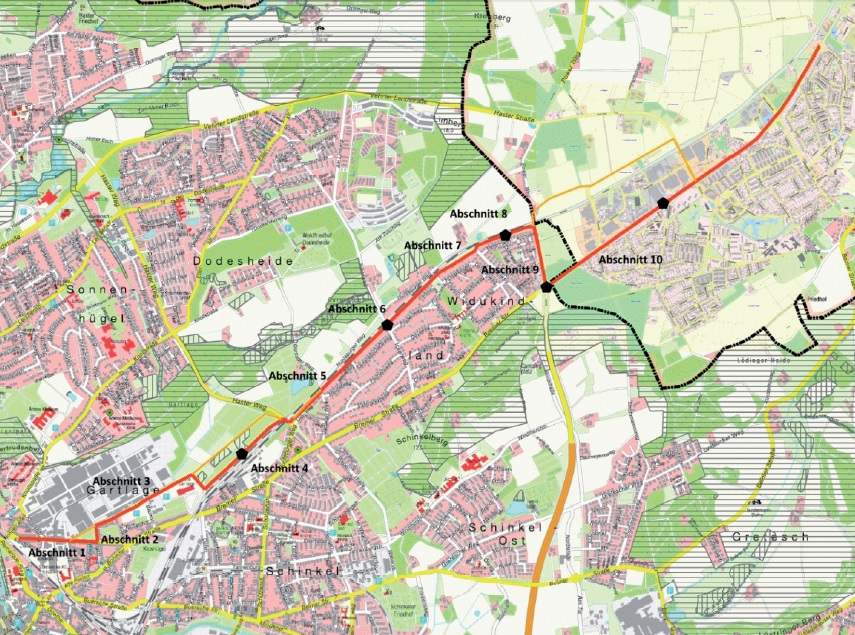 Radschnellweg Osnabrück-Belm