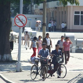 Radverkehr in Nordkorea