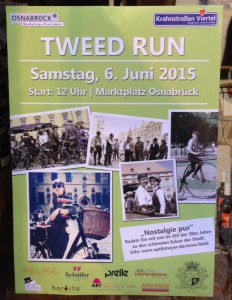 Tweed Run 2015 Poster