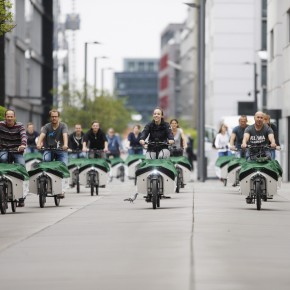 Donk-EE: Europaweit größtes Sharing-Angebot für E-Lastenräder in Köln