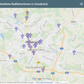 Radfahrerin in Osnabrück-Hellern getötet