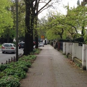 Osnabrück verzichtet auf den Schutz bei der protected bike lane