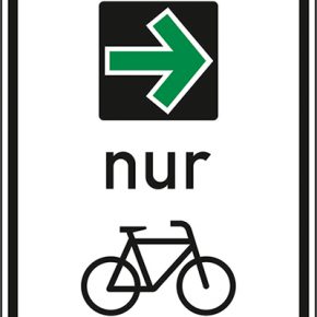 Neue Schilder für den Radverkehr: Ab Oktober kann es losgehen